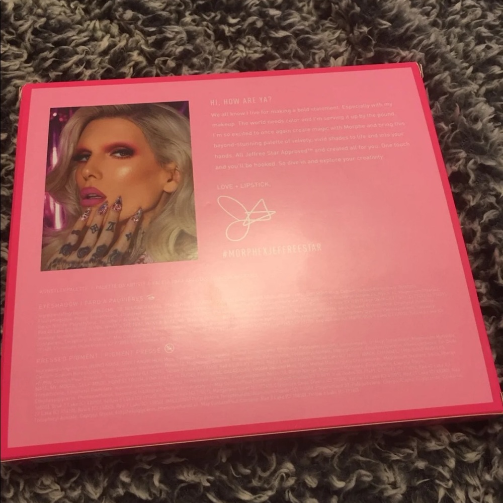 Blue blood pallet and morphe x JS pallet
